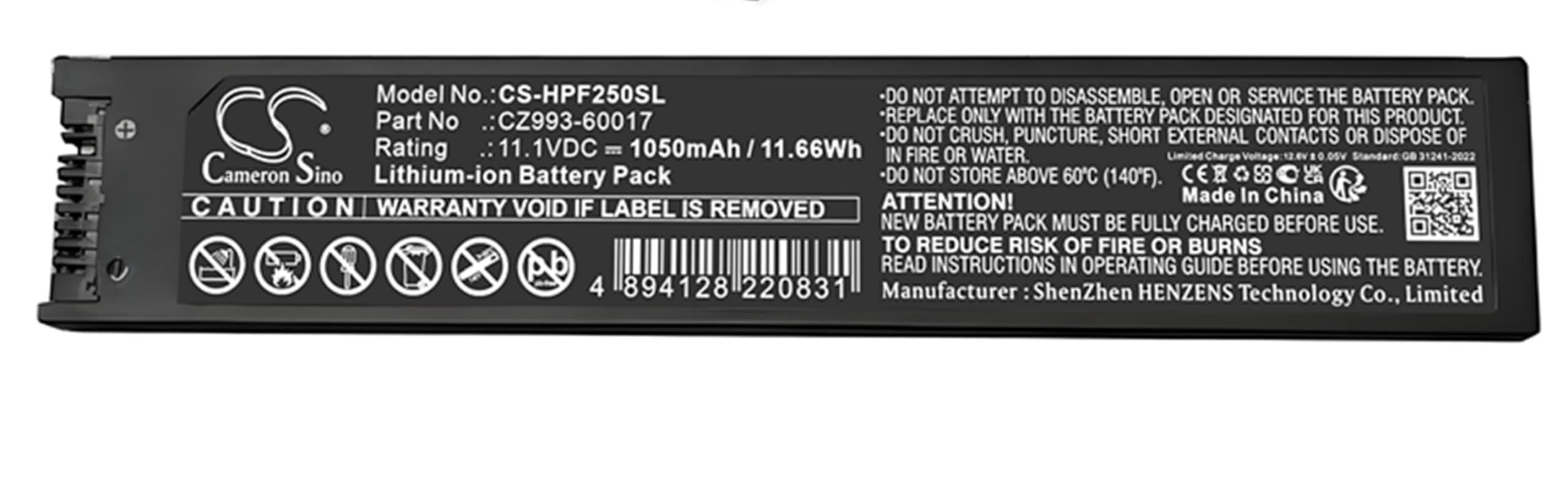 Amazon.com: Battery for OfficeJet 200 Mobile Printe, OfficeJet 208