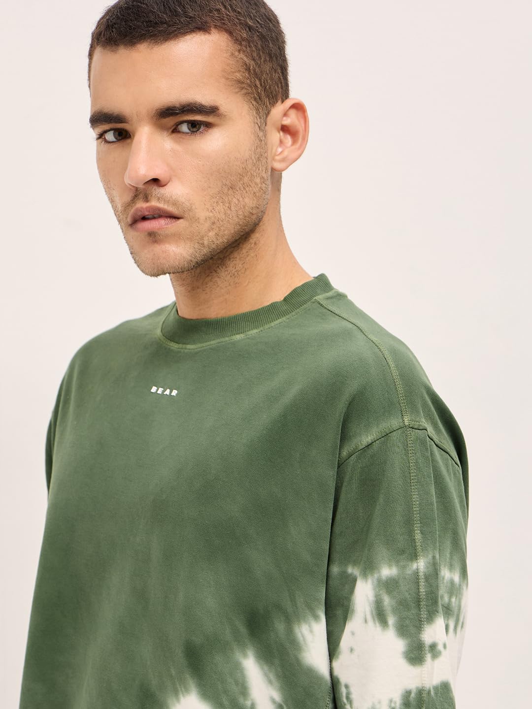 THE BEAR HOUSE Men's Tie-Dye Oversized Fit T-Shirt 4