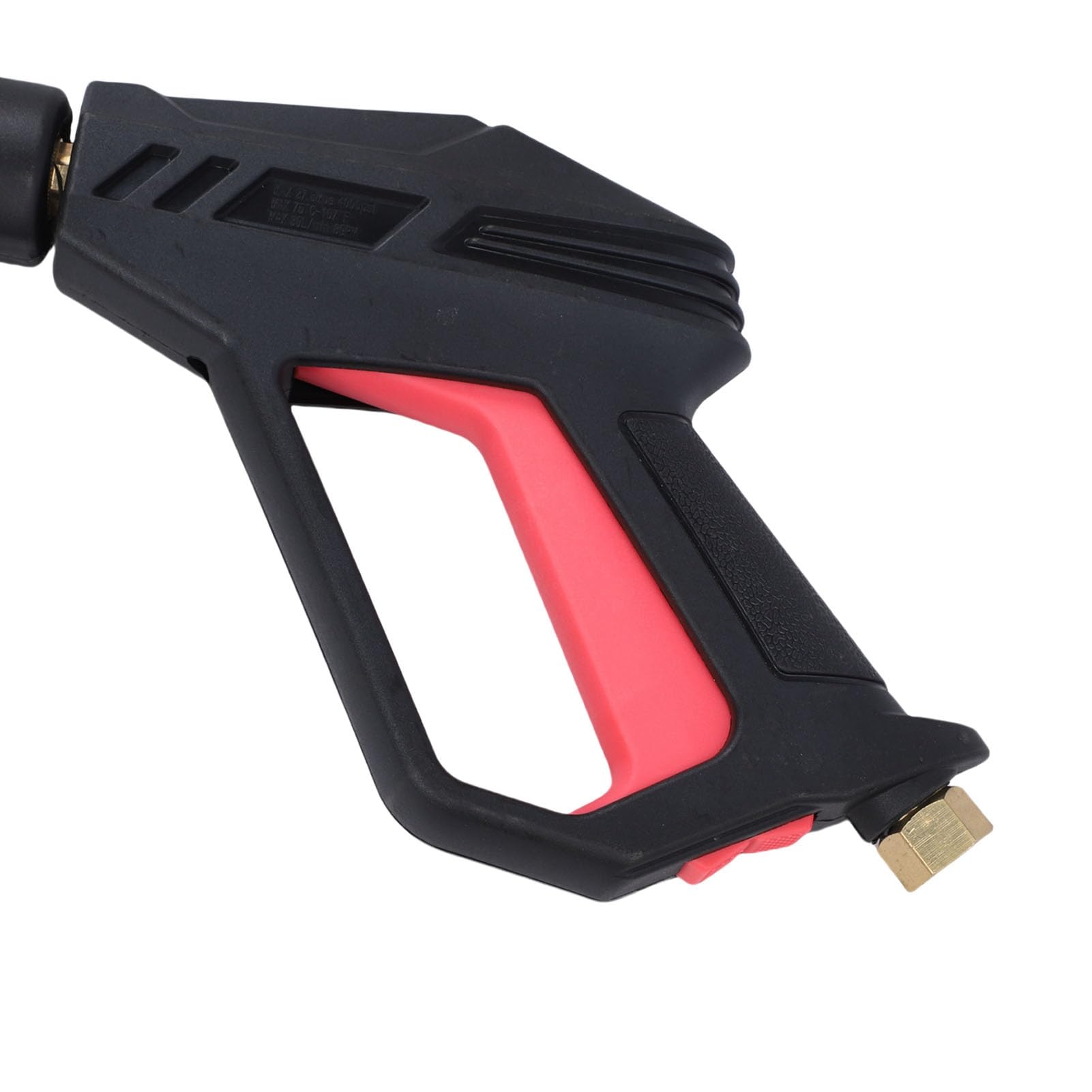 Aramox Zestaw Ręcznego Pistoletu do Myjki Mechanicznej, Pistolet Ciśnieniowy z Mosiądzu i ABS z przedłużką, 4000 PSI 8 GPM 167°F, 5 Dysz i 3 Adaptery do Czyszczenia Podłóg na Patio Samochodowym
