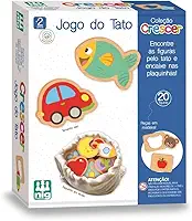 Jogo Infantil do Tato Crescer Encaixa Peças Criatividade Coordenação Motora Memória Concentração Imaginação - Nig 0459