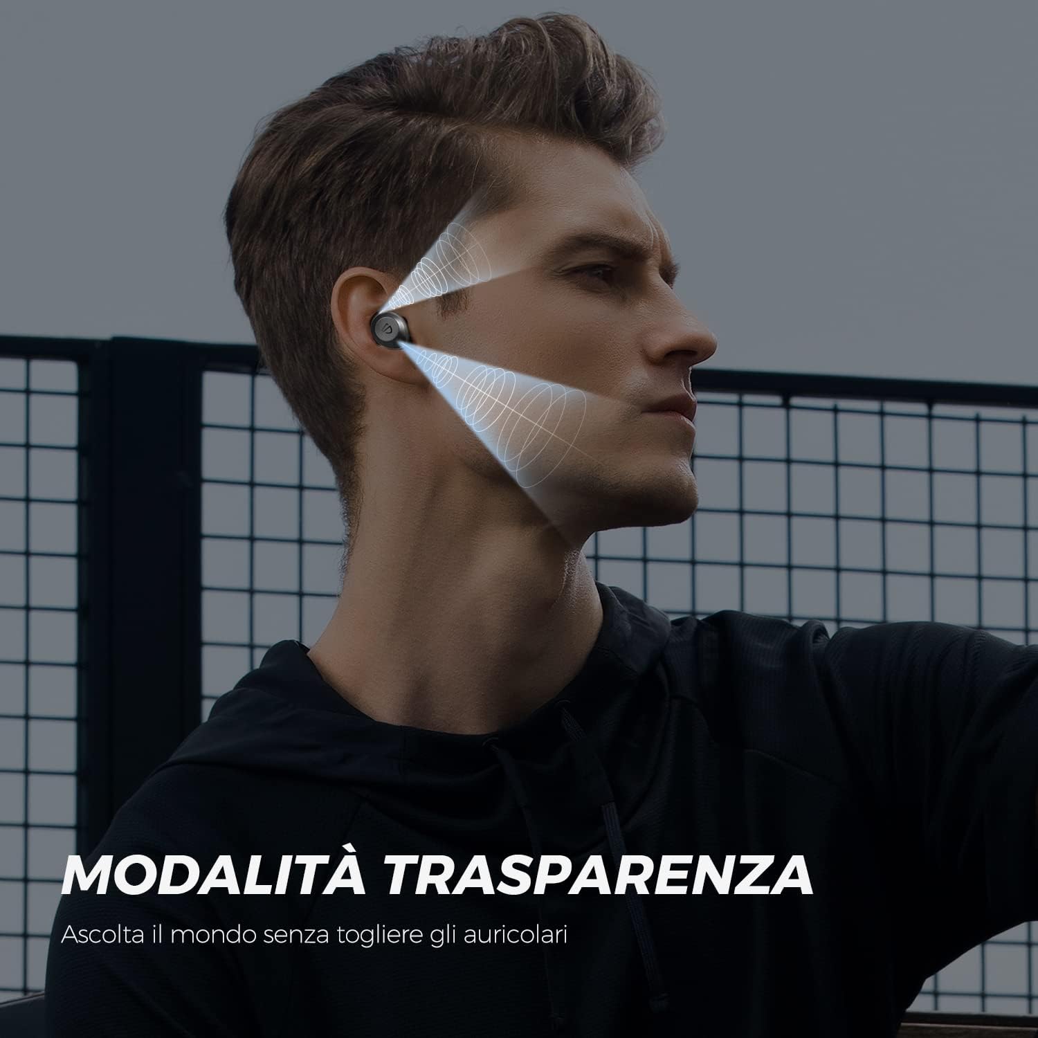 SoundPEATS T2 Cuffie Bluetooth con Cancellazione Attiva del Rumore ANC, Cuffie Senza Fili In-Ear con Modalità Trasparente, Bluetooth 5.1 Touch Control, Auricolari Wireless Durata 30 ore, Driver 12mm SoundPEATS T2 Cuffie Bluetooth con Cancellazione Attiva del Rumore ANC, Cuffie Senza Fili In-Ear con Modalità Trasparente, Bluetooth 5.1 Touch Control, Auricolari Wireless Durata 30 ore, Driver 12mm