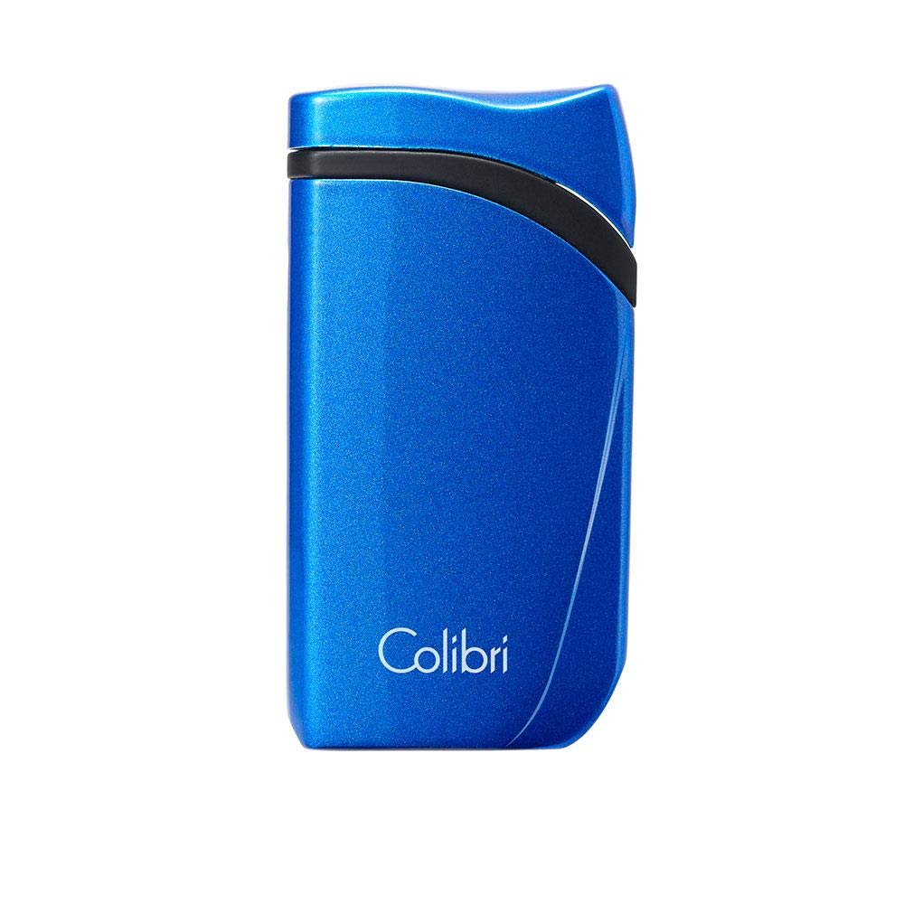 Colibri Falcon zapalniczka z nachyleniem – niebieski metal