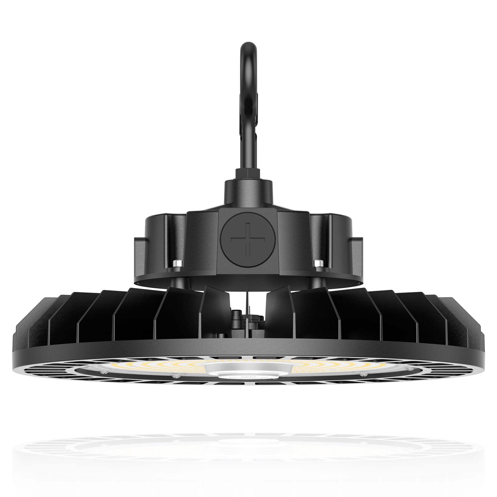 16-Pack Highbay LED Shop Light 200W 160W 120W 3-Wattage 4500K 5000K 5700K 3-CCT Hibay Fixture Motion Sensor Interface — view 13