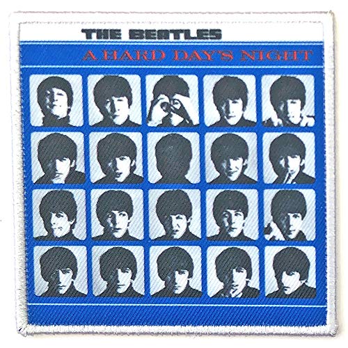 The Beatles Classic Embroidered Sew or Iron on Patch - Les Beatles, Paul McCartney, John Lennon, RIngo Starr, George Harrison The Beatles Classic Embroidered Sew or Iron on Patch