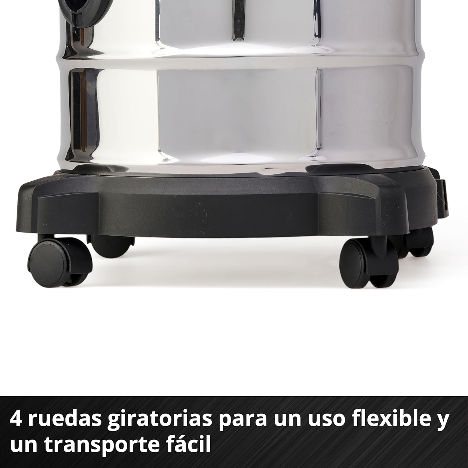 Einhell Aspirador de cenizas inalámbrico - TE-AV 18/15 Li C-Solo PXC. Li-ion, 100 mbar, sistema de limpieza de filtros, recipiente de recogida de 15 L. Suministrado sin batería ni cargador