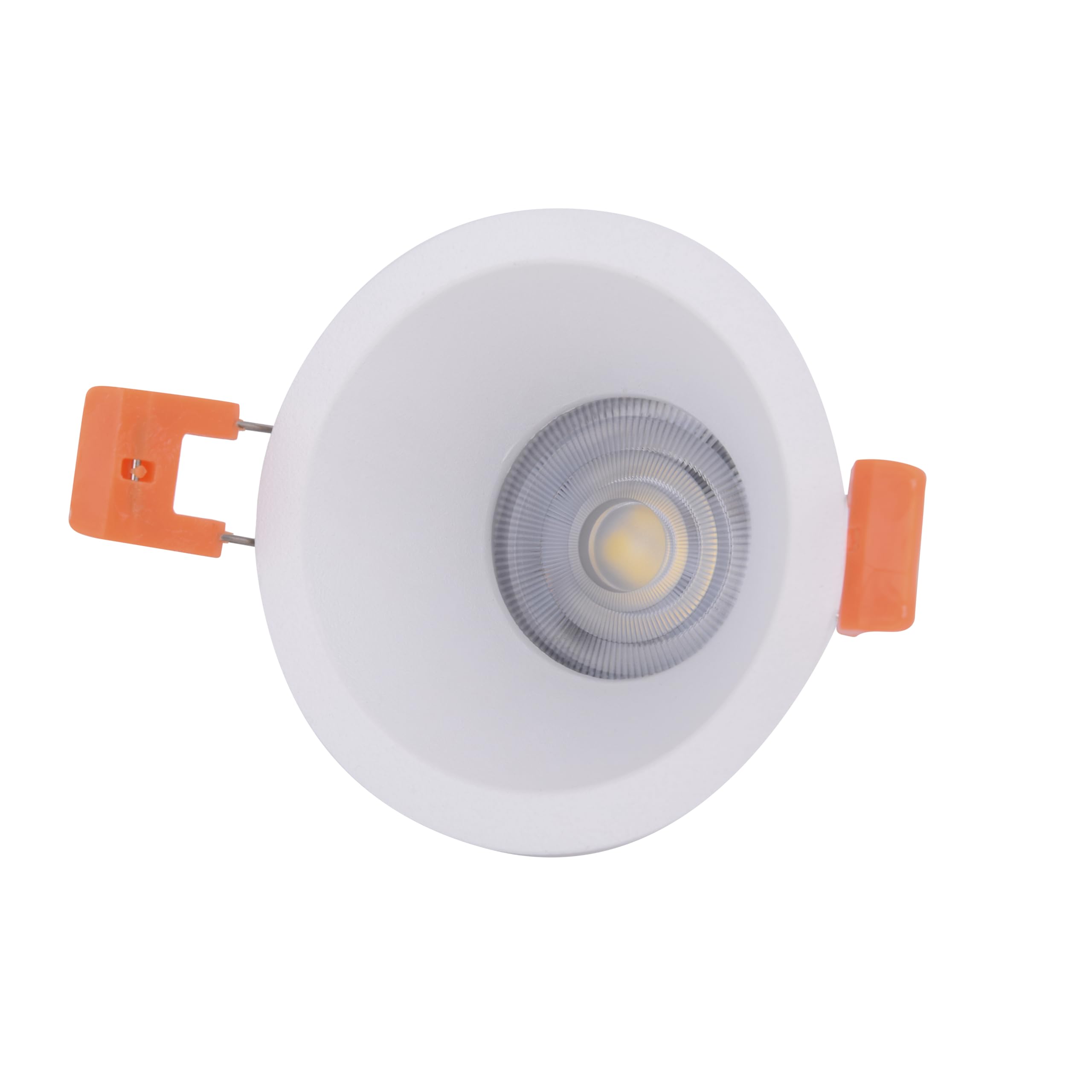 wonderlamp Pack 5 unidades Foco empotrable Confort redondo blanco. Portalámparas GU10 incluido (W-E000131)