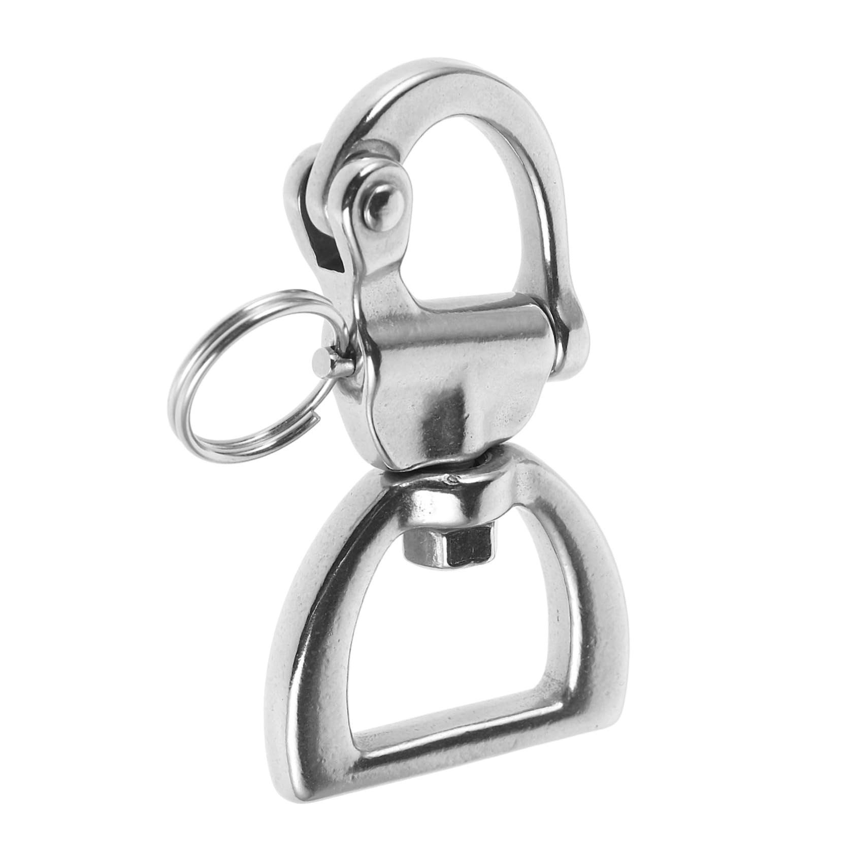 GOOHOCHY Stainless Steel Buckle Shackle Buckle for Sailboat Yacht Outdoor Rotary Spring Shackle Quick Release Belt Buckle