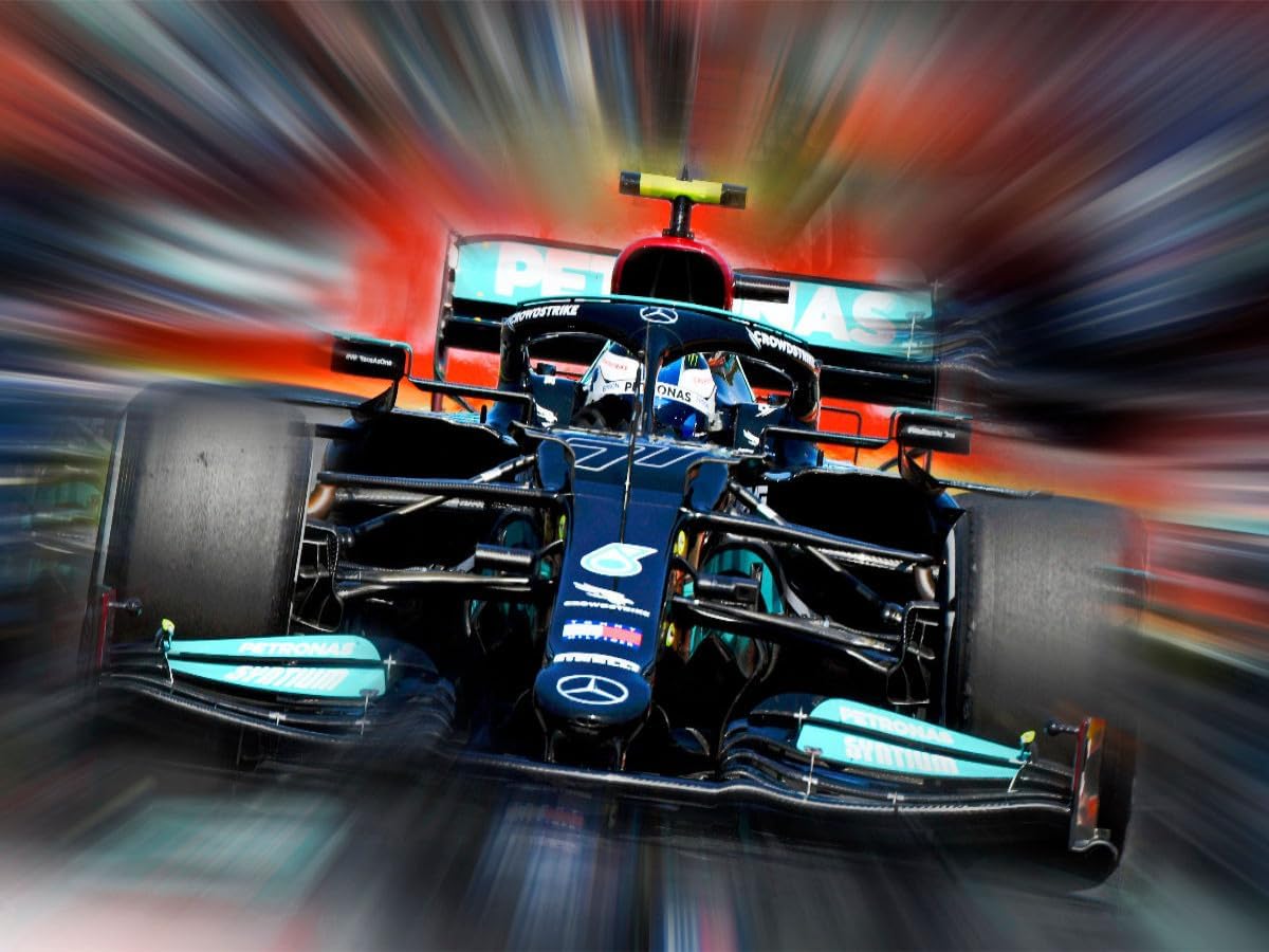 CALVENDO Puzzle Formula 1 - Mercedes AMG F1 | 1000 Pieces Size 25" x 19"