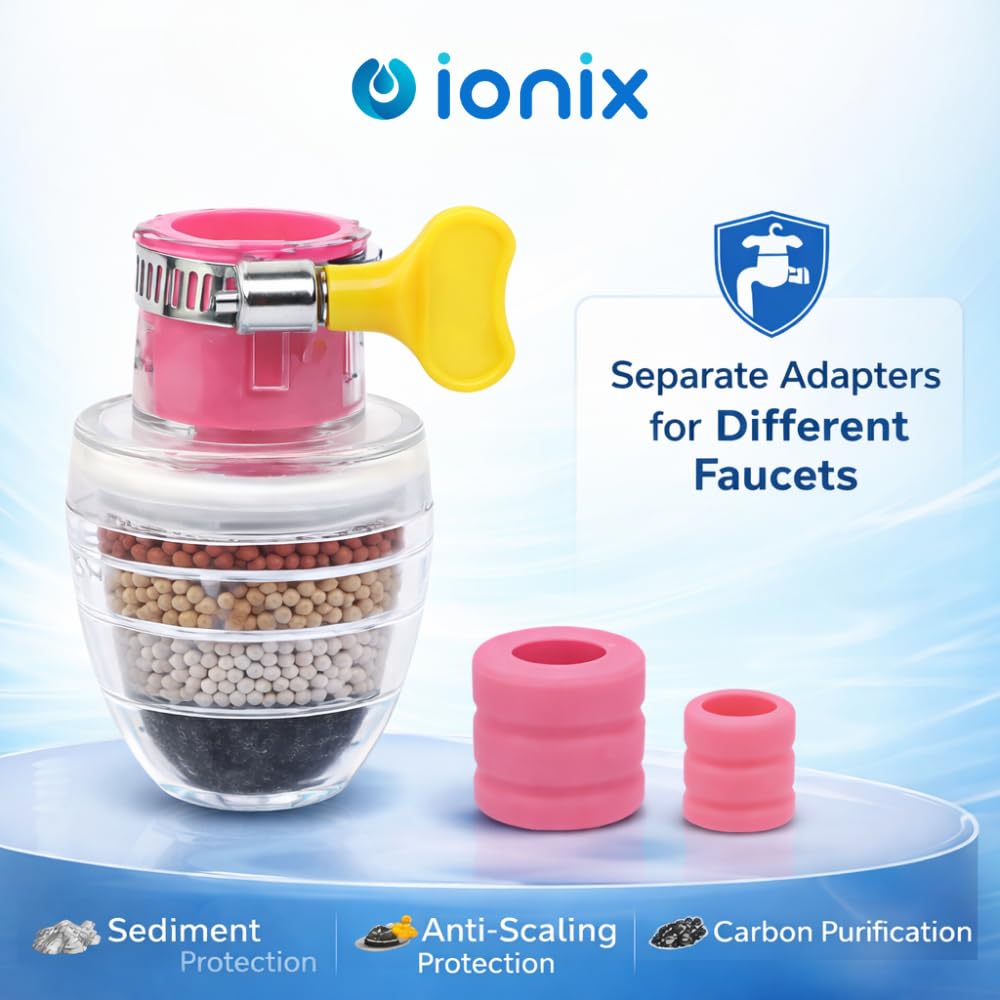 IONIX Water Filter - Pure Kitchen & Bathroom Water -4
