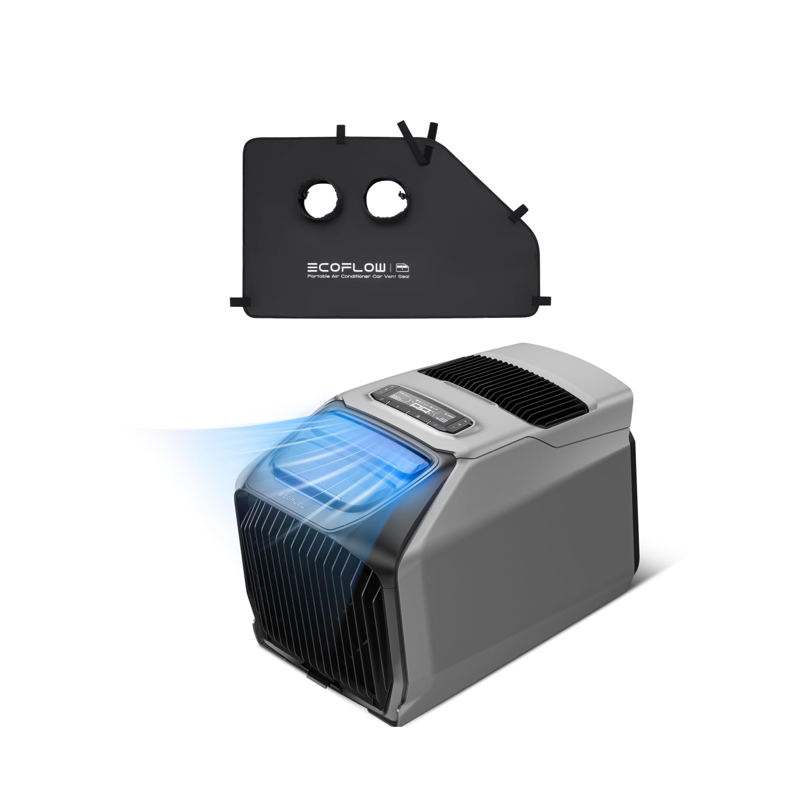 EcoFlow ポータブルエアコンWAVE 3 窓シート　マグネット式 Amazon.co.jp: EcoFlow 窓シート (マグネット式)+EcoFlow WAVE 3