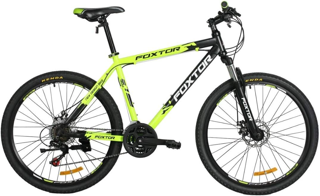 Foxtor Bikes Drag G21 Speed Steel Frame 26T" MTB Bicycle (19-inch)