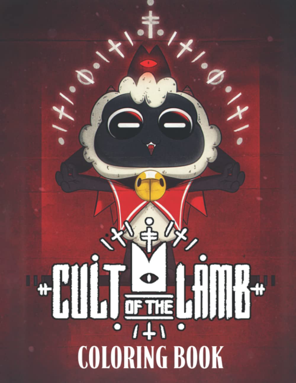 Buy Çult Of Ťhë Lämb Coloring Book: Fantastic Game Coloring Pages With ...