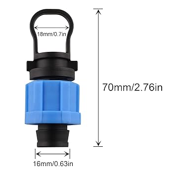 Amazon.co.jp: JCBIZ 10pcs 16mm 点滴洗浄ロック プラグ