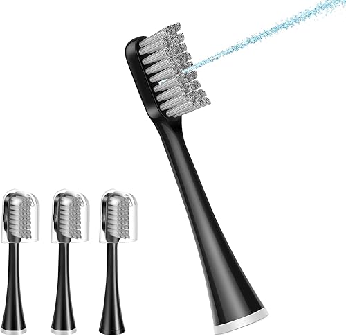 Cabezales de cepillo de dientes de repuesto para hilo dental 3 unidades cepillos de dientes sónicos e hilo dental de agua combo cabezal de cepillo