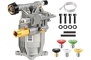 YAMATIC Horizontal Pressure Washer Pump 3000 PSI @ 2.5 GPM 3/4" Shaft