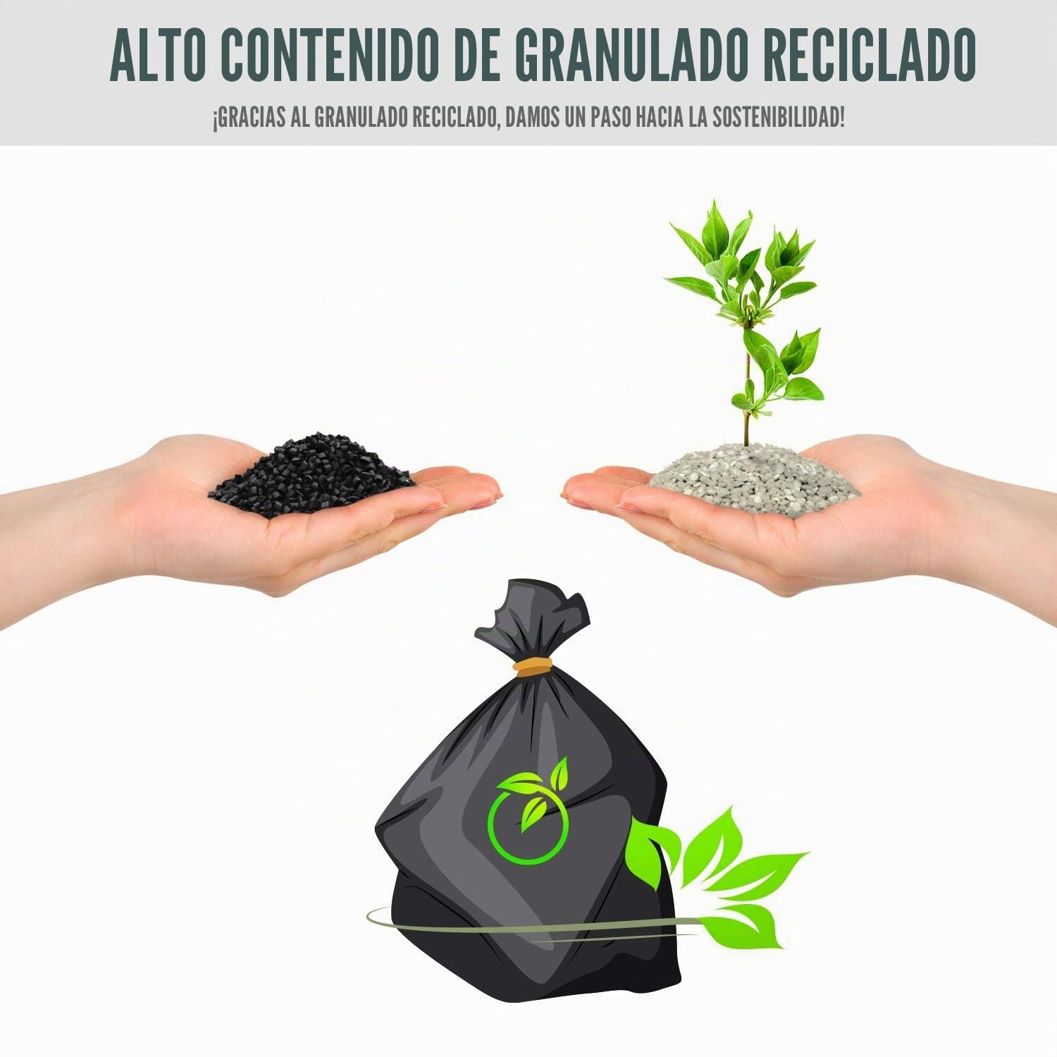 80 unidades EXTREM bolsas de basura 240 L resistentes, ocho rollos, 70 μ profesionales pesadas XL negro para camping, hogar e industria, fuertes bolsas de LDPE 100 cm x 125 cm