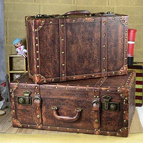 アンティーク　トランクケース Amazon｜アンティーク風 スーツケース アンティーク木箱 ヴィンテージ