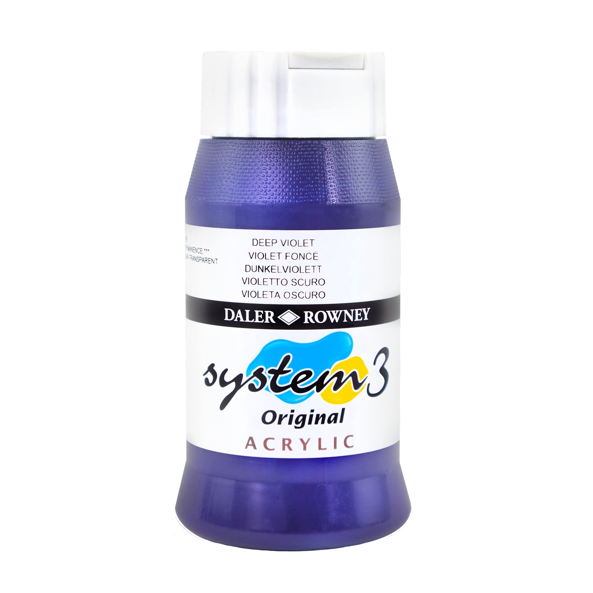 Velluto Viola Daler-Rowney SYSTEM3, Prodotto Nel Regno Unito, Per Artisti E Progetti Creativi
