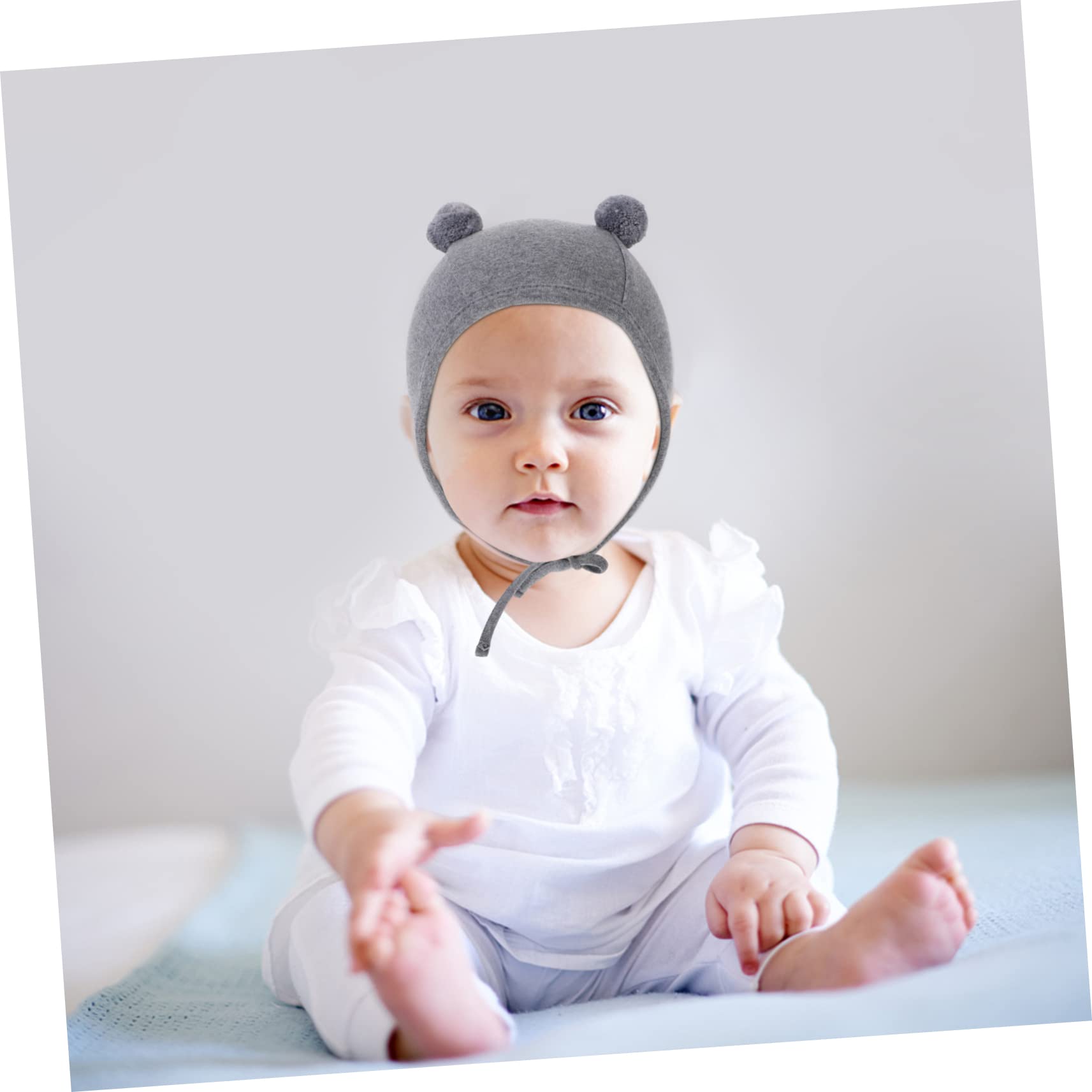 TOYANDONA 6 Pz Cappello da Bambino Cappelli Caldi Appena Nati Copricapo per Bambini Tiara Cappelli da Bambina Cappelli Appena Nati per Bambine Sezione Sottile Cappello Termico Infantile