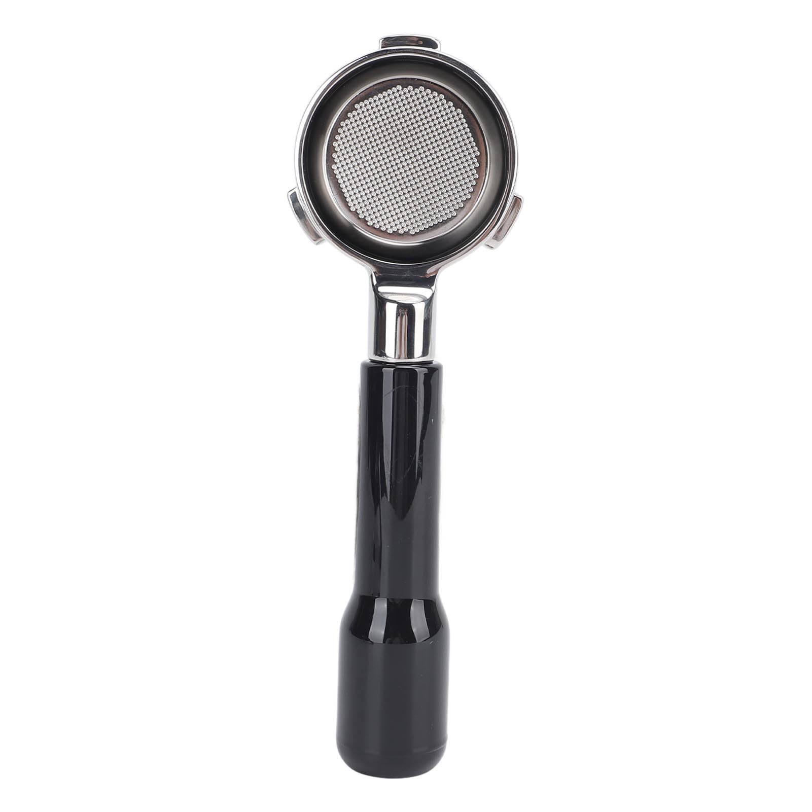Portafiltro sin Fondo de 58 Mm y 3 Orejas, Portafiltro sin Fondo de 58 Mm Mejora de la Extracción Resistencia a la Corrosión Desmontable Seguro para (Negro)