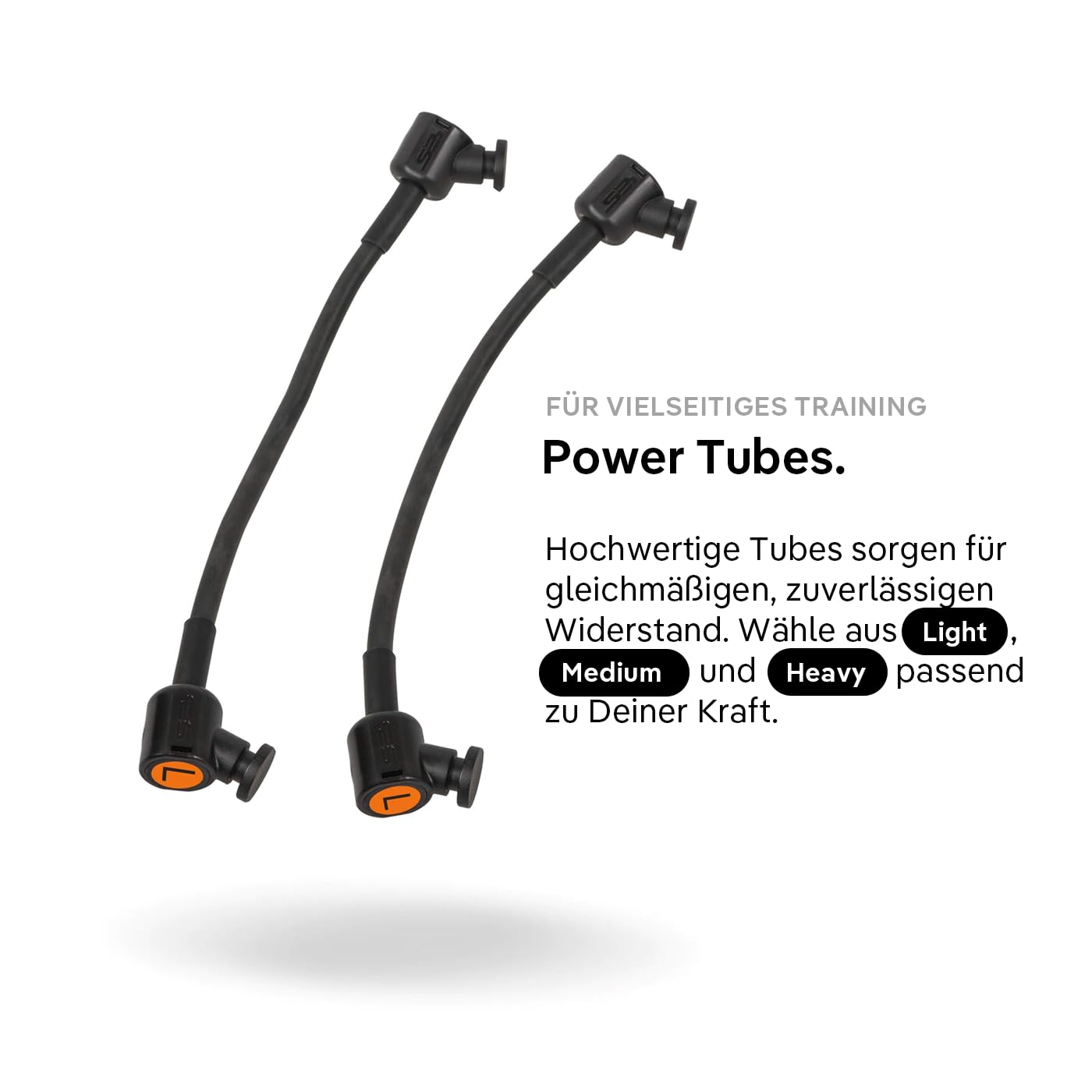 bellicon Shadowboxer Fitness Set mit ergonomischen Handgriffen & Power Tubes (2-5 kg)