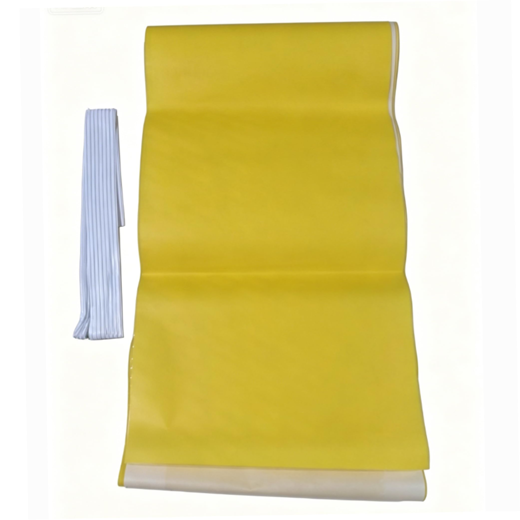Fruit Tree Glue Strip Arboreal Glue, 1 Roll Adhesive Fruit Tree Tape with Ties for Trunk, Yellow, 9.84inch X 9.84ft