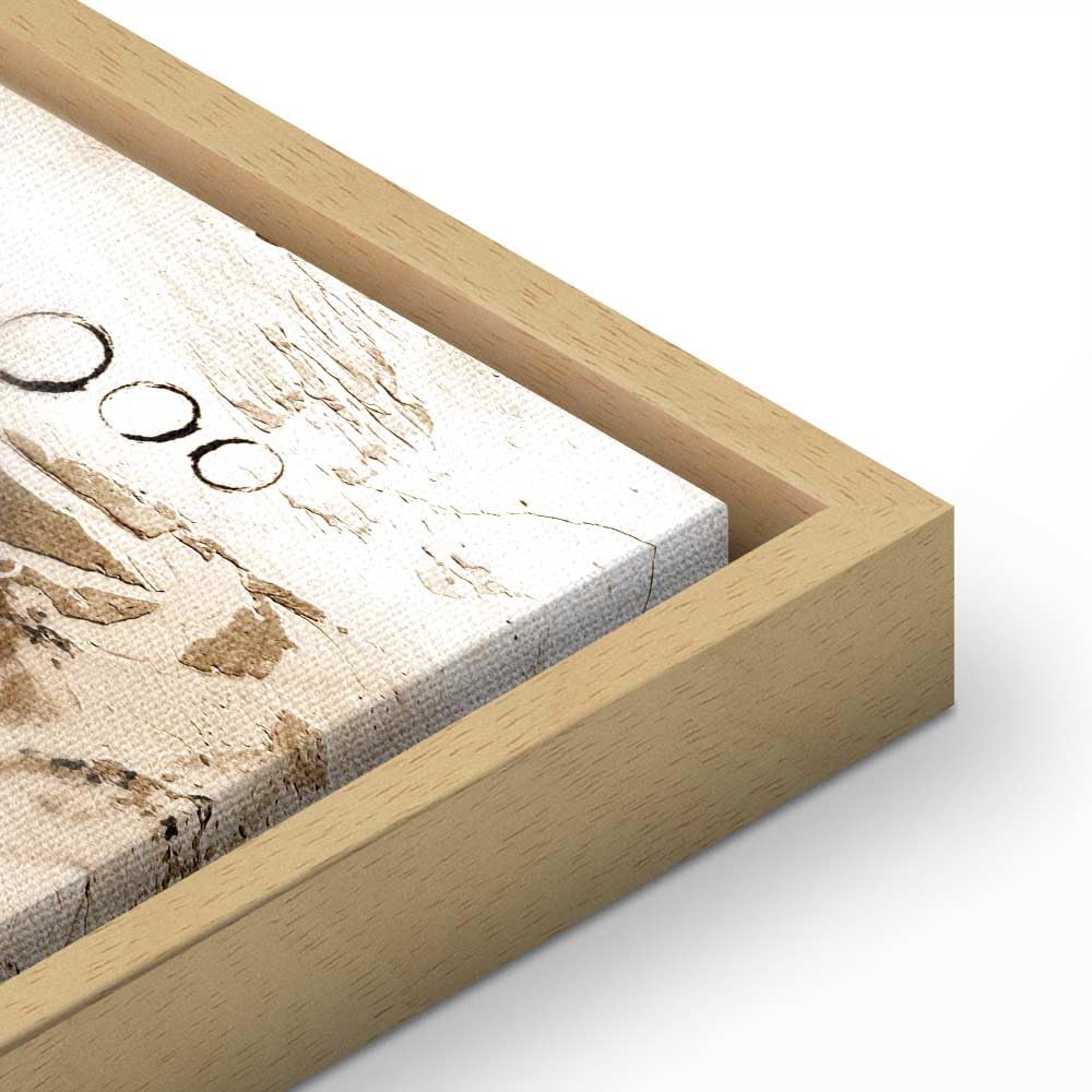 murando - Quadro Astratto 150x50 cm 1 Pezzo - Stampa su Tela Strutturata XXL Grande - Quadri Moderni Soggiorno Grandi - Stampe da Parete Murale Arte Moderno Pittura - a-A-0331-b-d