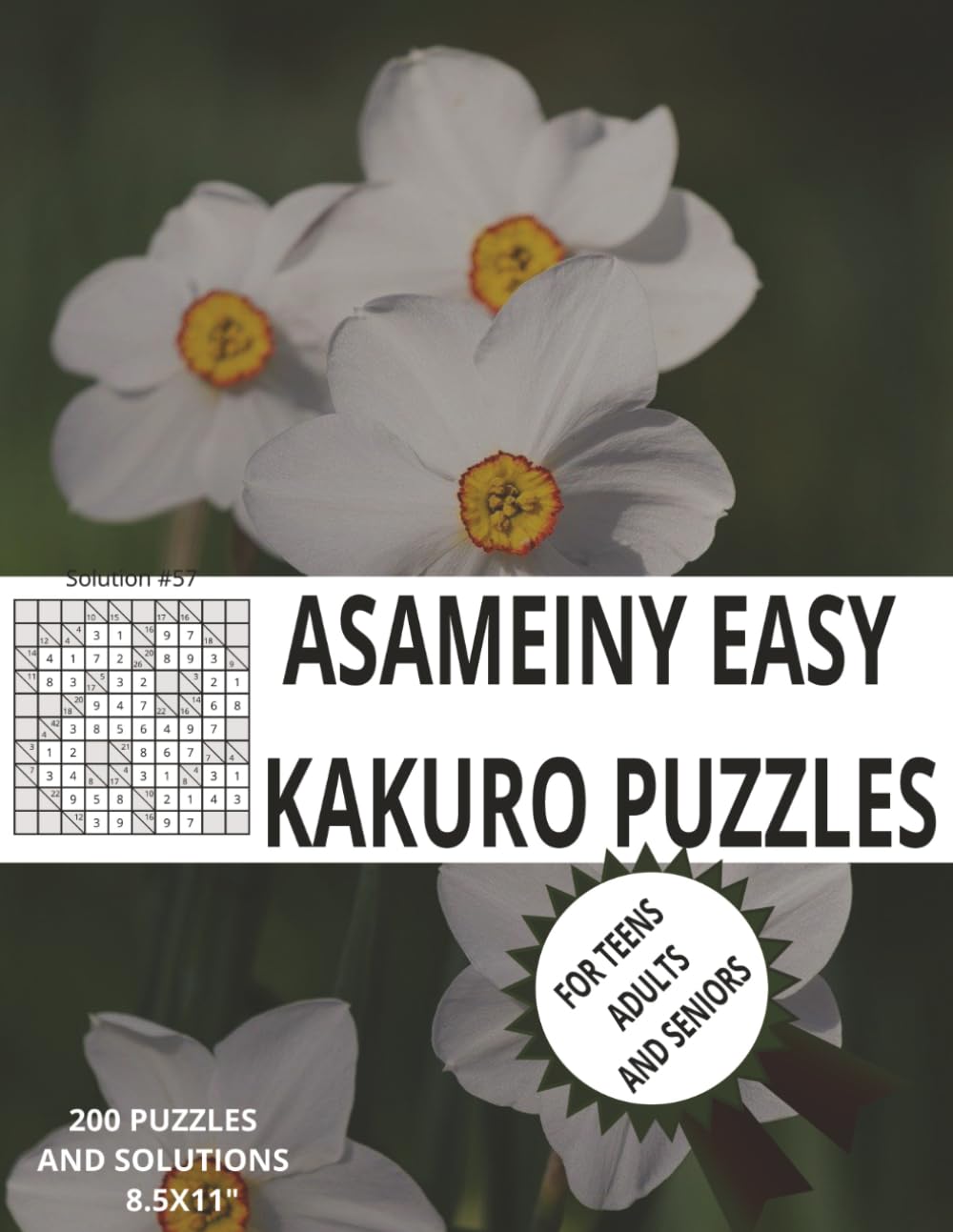 ASAMEINY EASY KAKURO PUZZLES