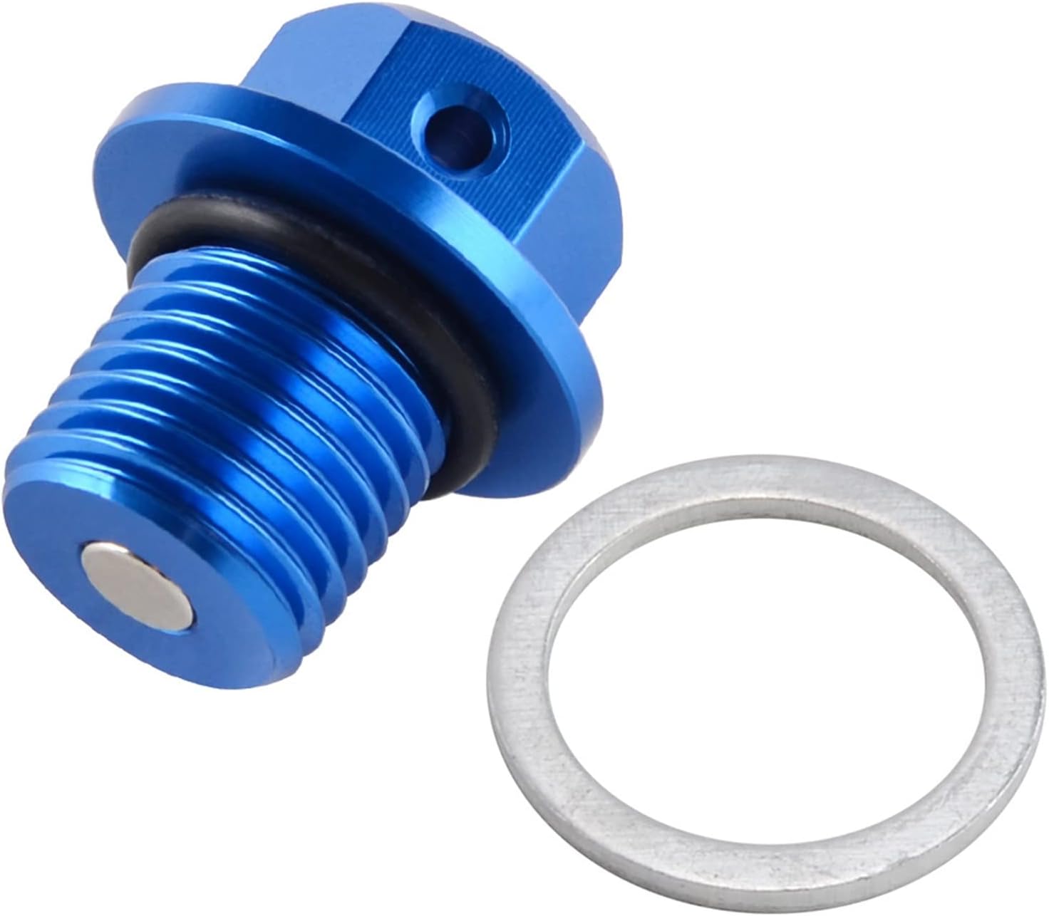 BIUGERCN Magnetische Ölablassschraube M12x1,5 - Mit Kupferdichtung Für Motorrad