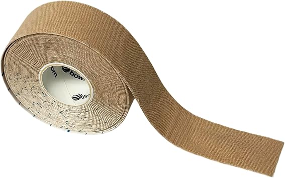 Beige Bowling Protecting Tape Roll 72-2 3/4" Pieces - Thumb/Finger Tape for Skin Protection & Consistent Release - Durable, Breathable Accessory
