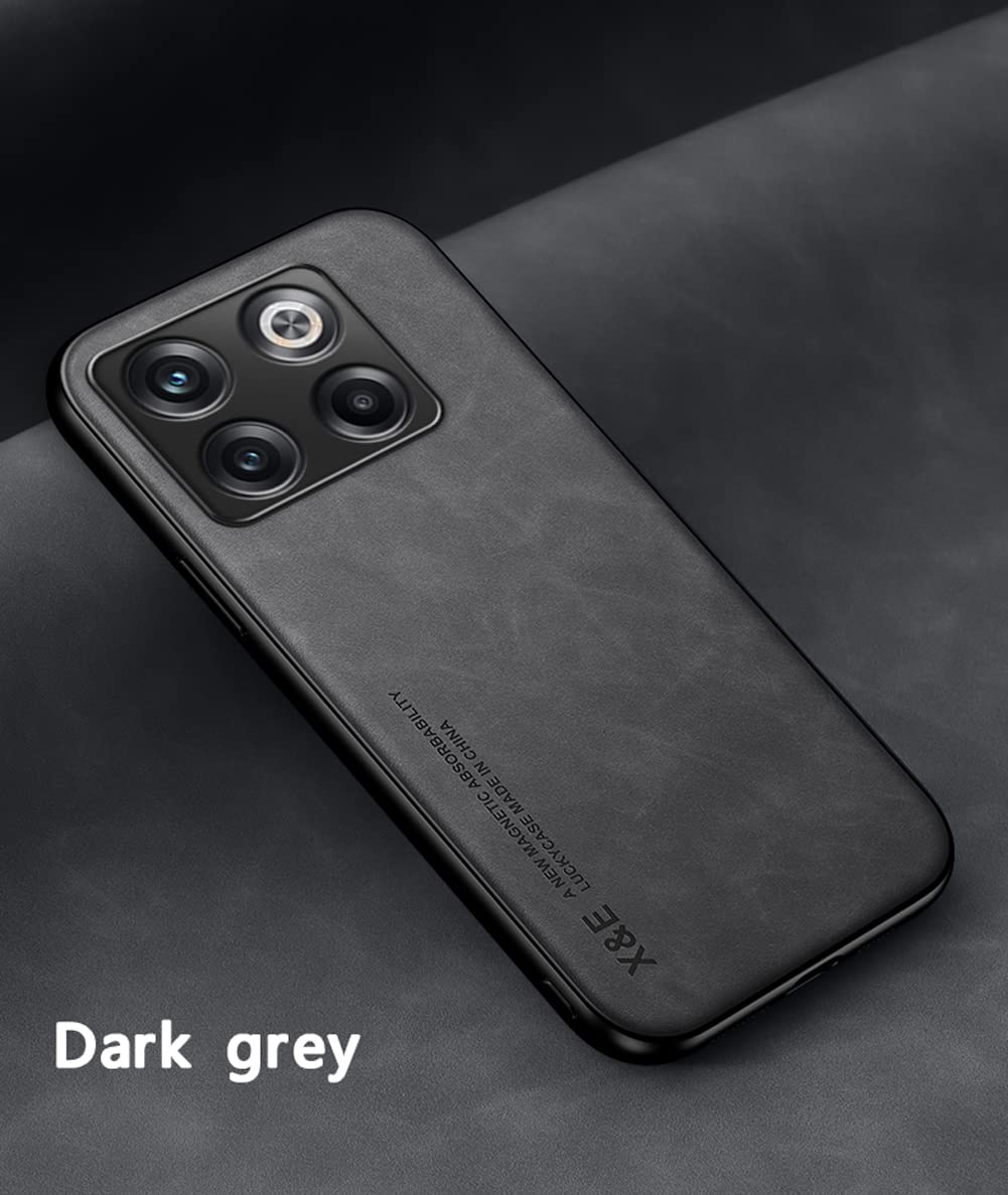 TIANYUE Custodia In Vetro Temperato Per OnePlus Ace Pro/10T – Effetto Marmo Blu, Bordo TPU - 3