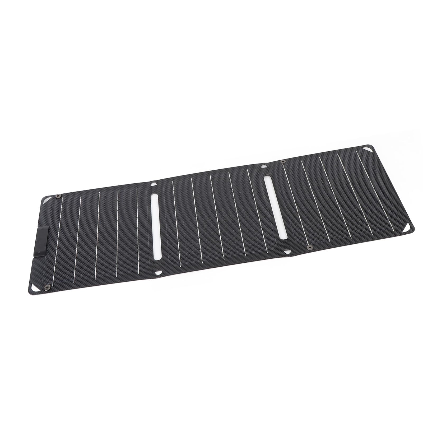 Cryfokt Caricatore Monocristallino Portatile Compatto con Pannello Solare da 30 W per Laptop, Tablet, Telefoni, Viaggi All'aperto