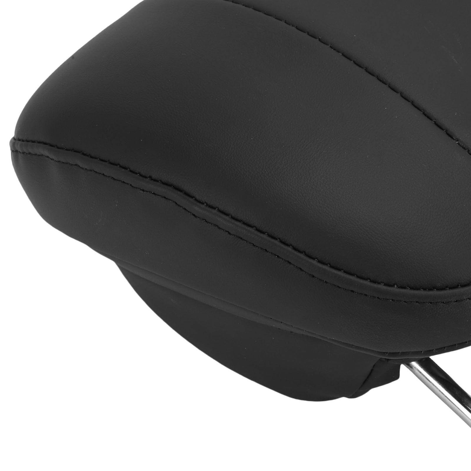 Poggiatesta per Auto Comodo Cuscino in Pelle PU Memory Foam per Veicolo con Staffa in Metallo Installazione Rapida per Viaggiatori a Lunga Distanza