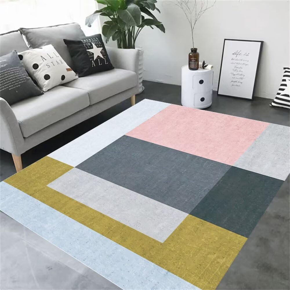 Liquidacion Alfombras Abstracción Moderna Alfombra Bebe Juegos Multicolor floorpad Alfombra Infantil Carretera alfombras Rebajas Moderna Alfombra160x230CM