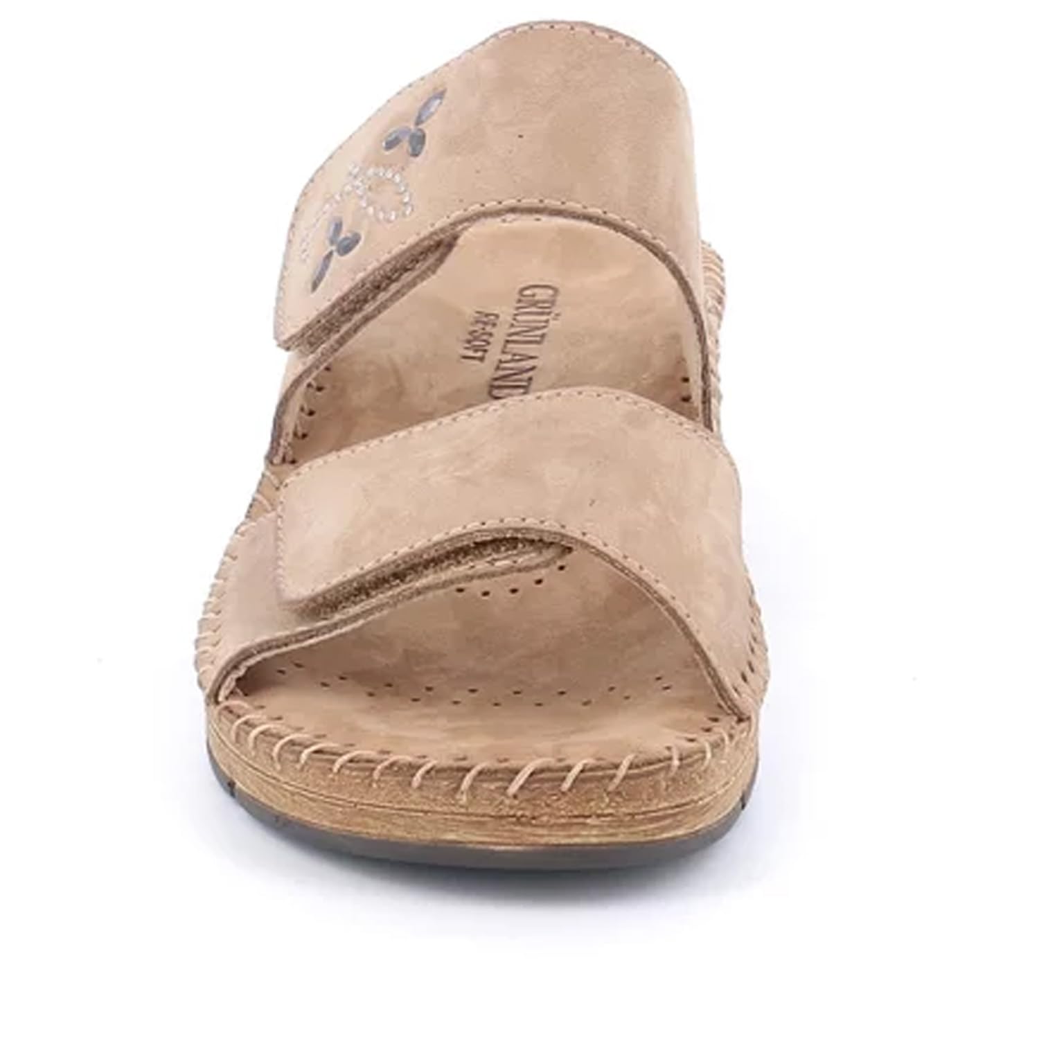 GRUNLAND, PALO CI3611, Ciabatta Sandalo, Pelle