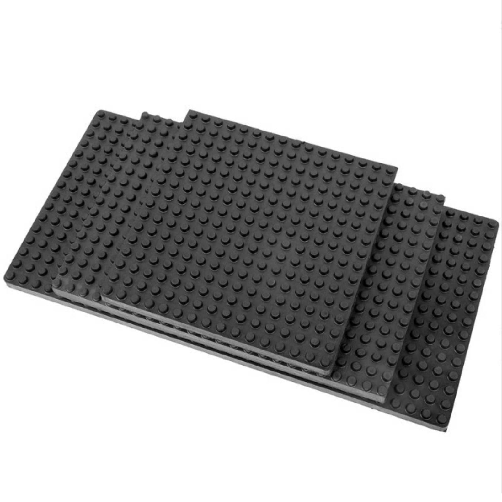 Schwingungsdämpfer Unterlage Waschmaschine, Gummimatte Stoßdämpfung für Laufband, Schallisolierte Füße für Wäschetrockner, Vibrationsdämpfer für Fitnessgeräte(600 * 600mm,20mm)