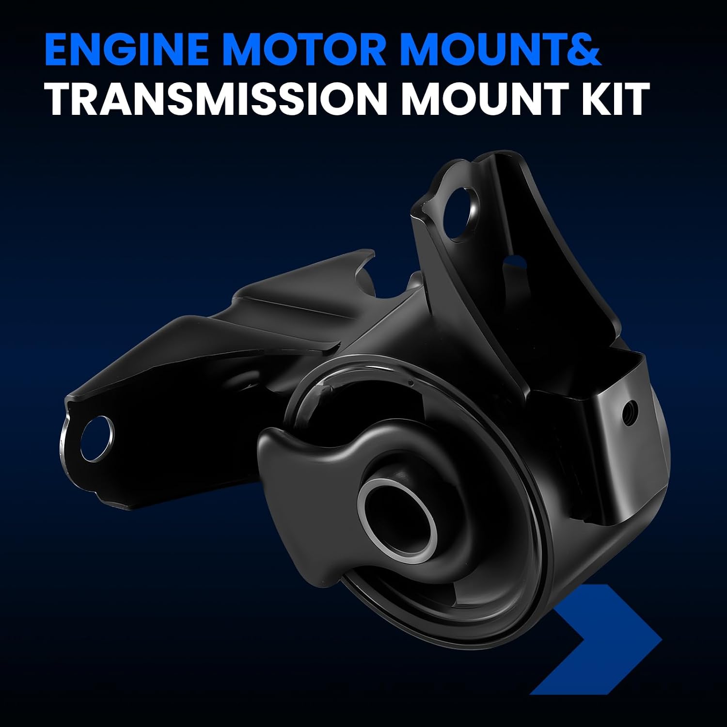 Front Engine Motor Mount 1PCS Compatible with Honda Odyssey 2005-2016 V6 3.5L, Compatible with Honda Pilot 2009-2014 V6 3.5L, Replace for A4587