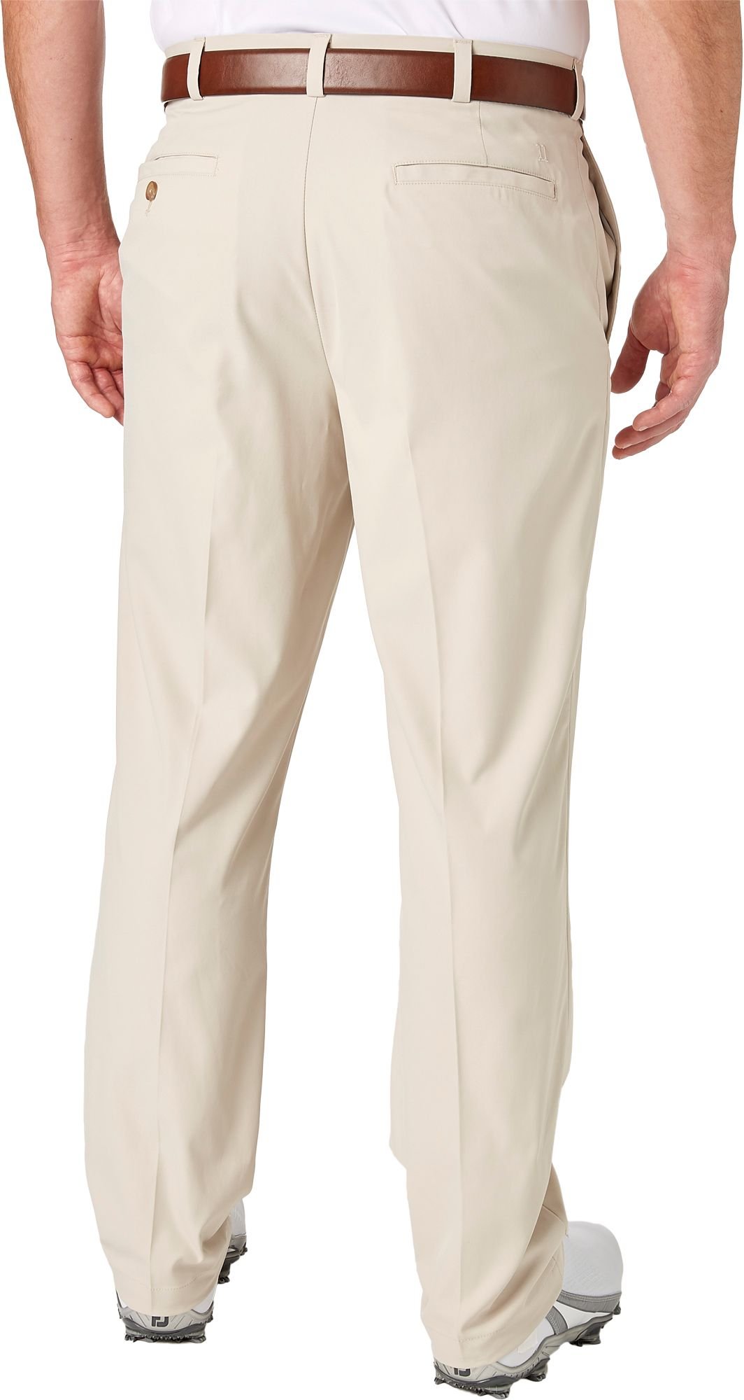 Walter Hagen Men’s 11 Majors Core Golf Pants-Light Khaki-30Lx32W