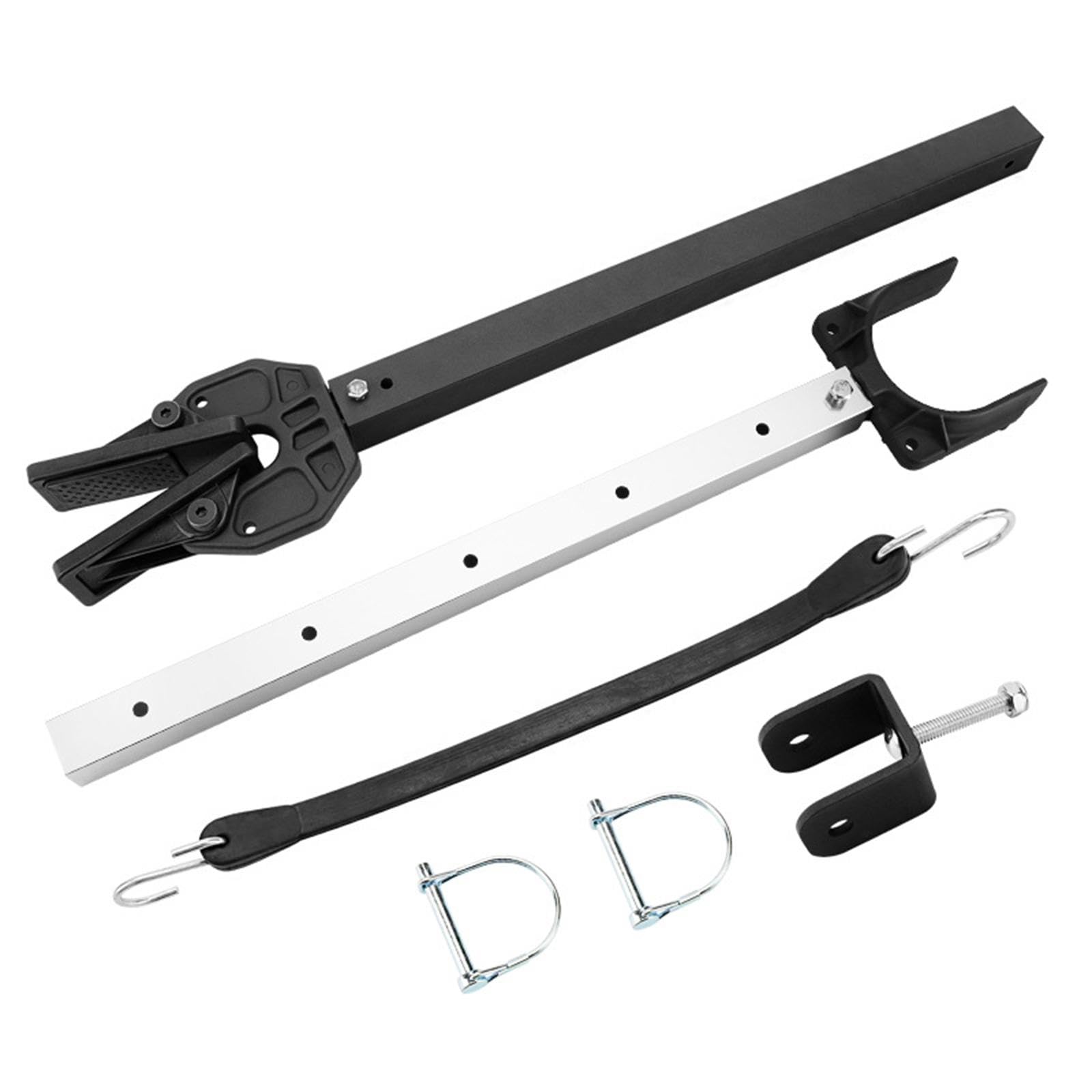 F Fityle Support de Moteur de Bateau réglable pour Tableau arrière, Robuste, avec tête Composite, 58,4 cm à 103,5 cm