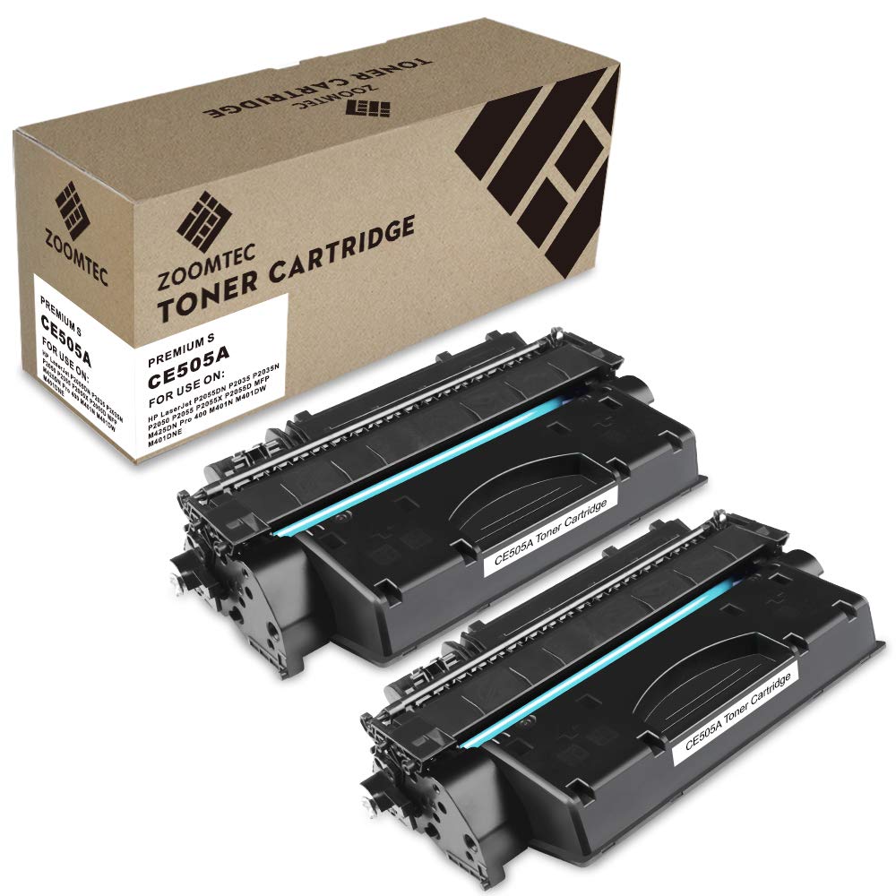 4 Toner CE505A Per HP LaserJet P2055x P2055d P2055dn P2035n 4