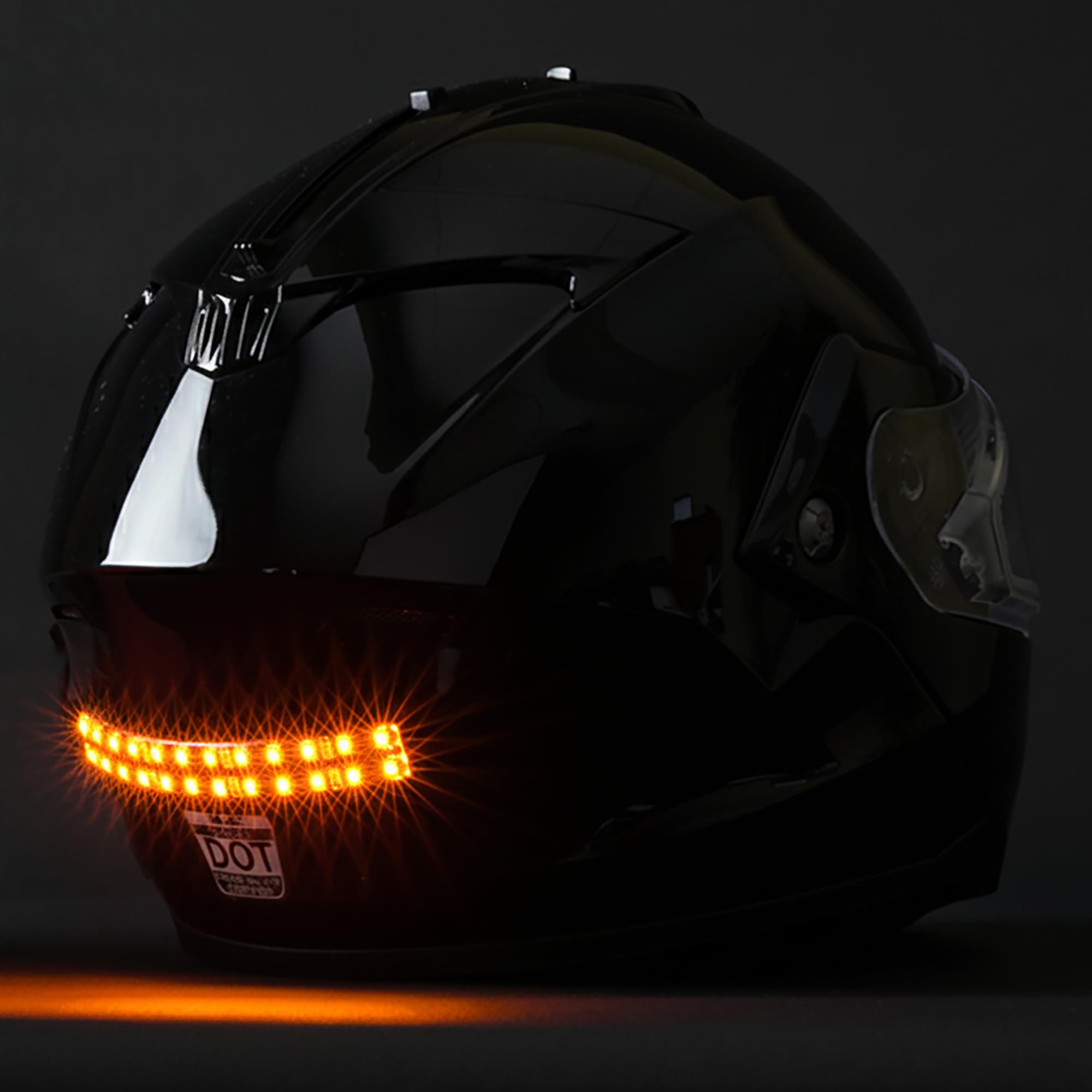 Amazon.co.jp: BITEHARDER スノーモービルヘルメット安全ライト 