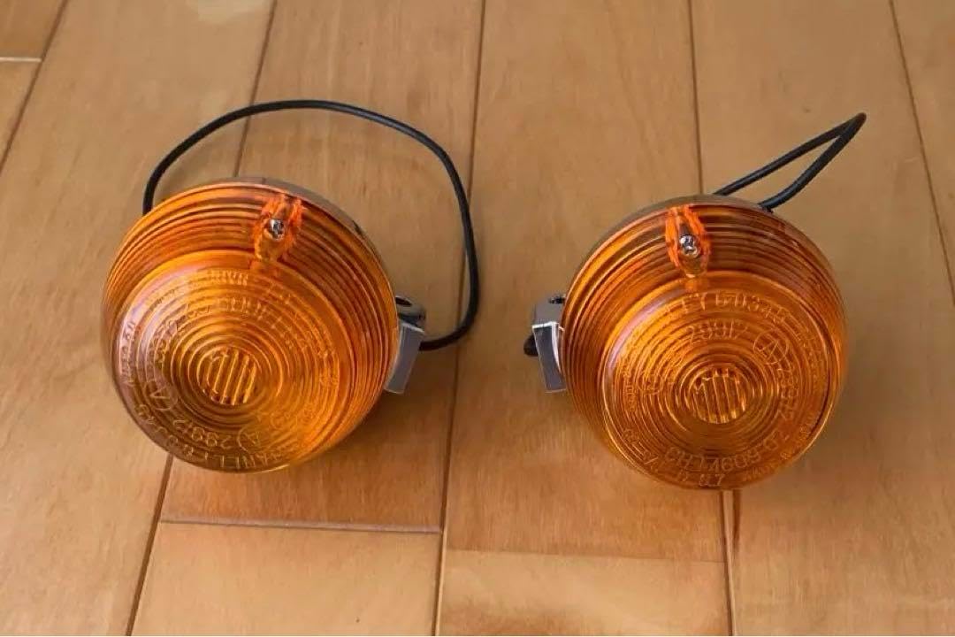 エルシノアMT125 ウインカー 希少】 エルシノア MT125 フロントウィンカー アッセンブリ（純正