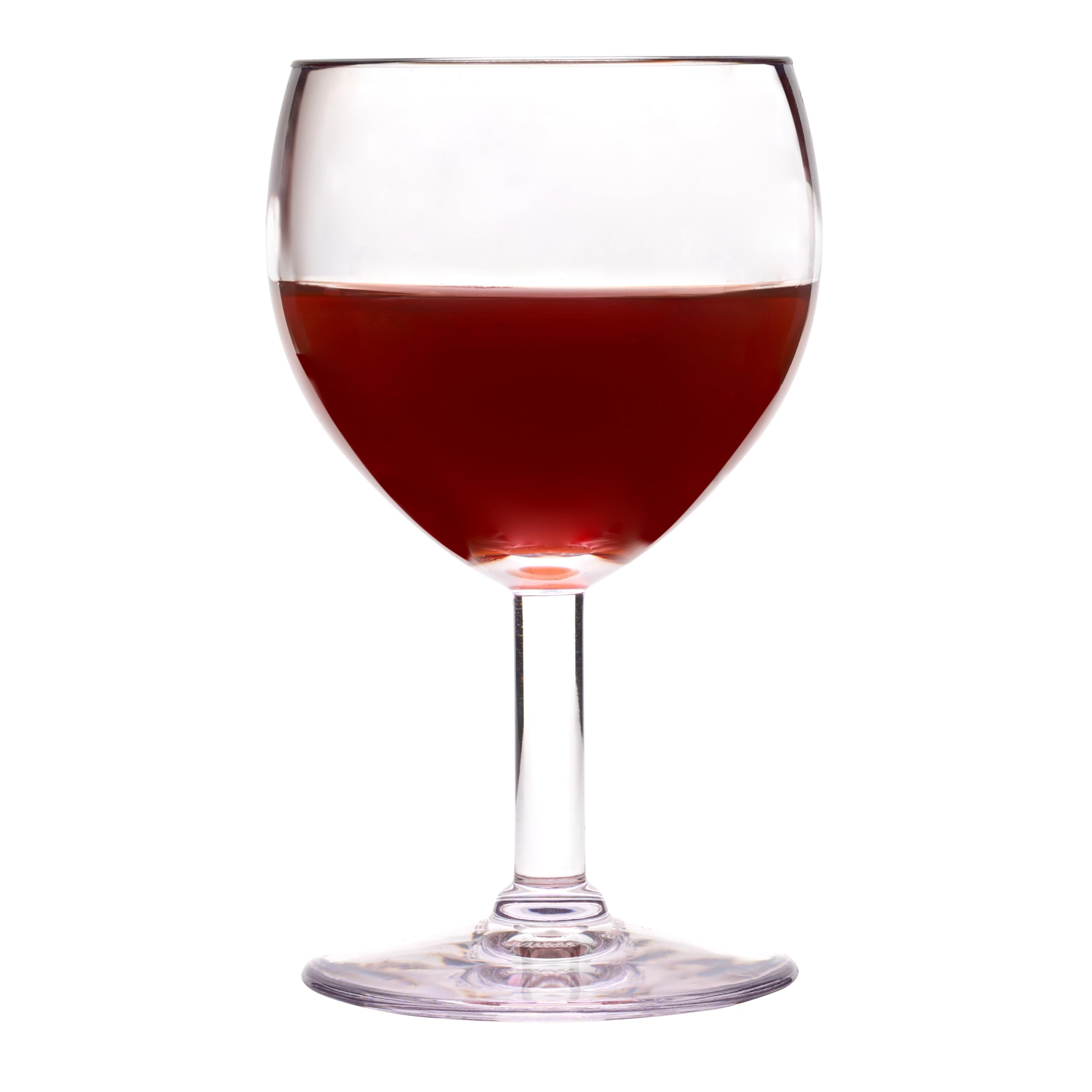 Bouteilles de vin 177 ml incassables et transparentes en plastique rigide lot de 12