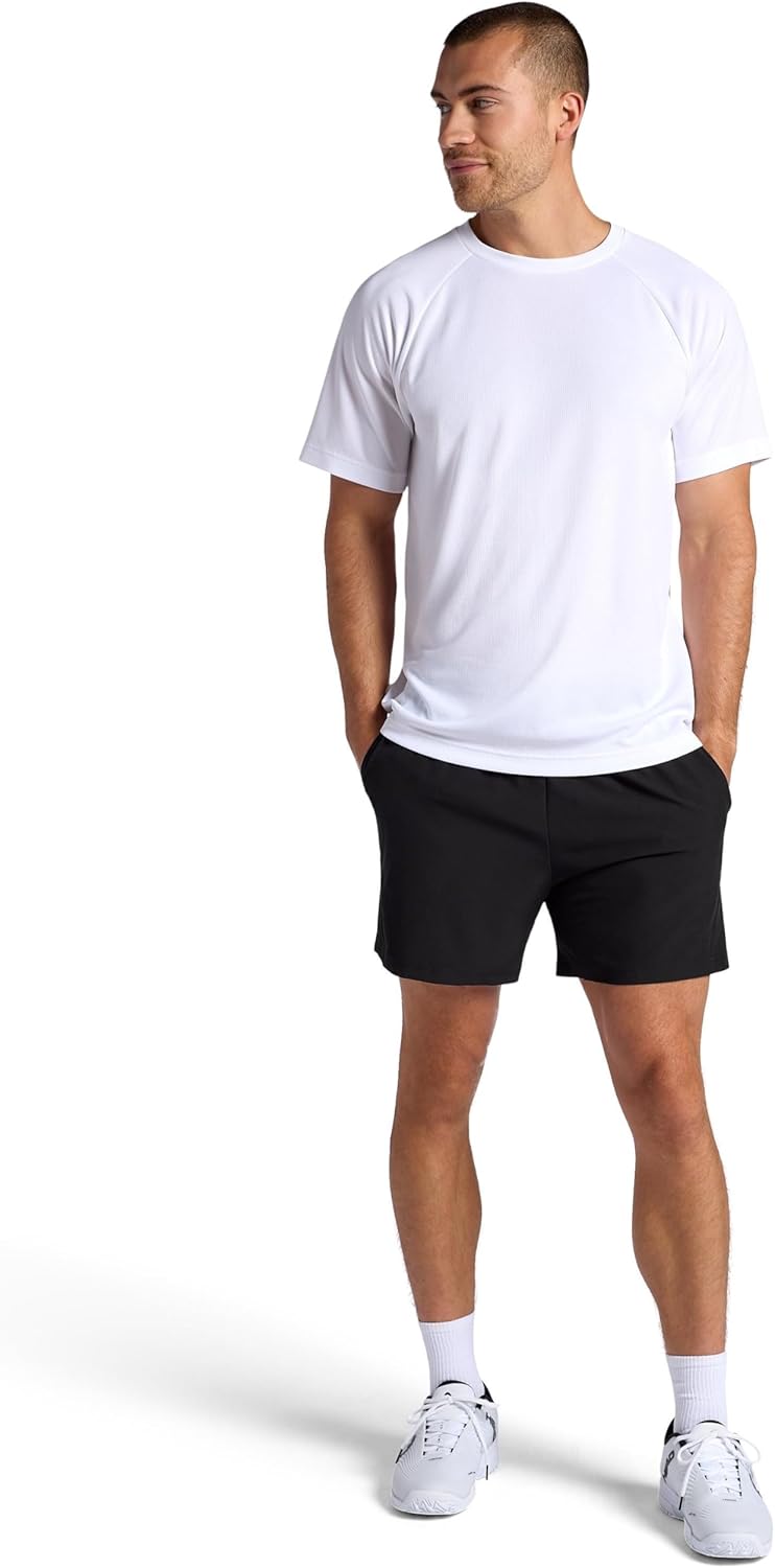 Head Men's Endurance Short, Standard Fit, 5” Inseam, Lightweight Stretch Moisture-Wicking Material - Image 3