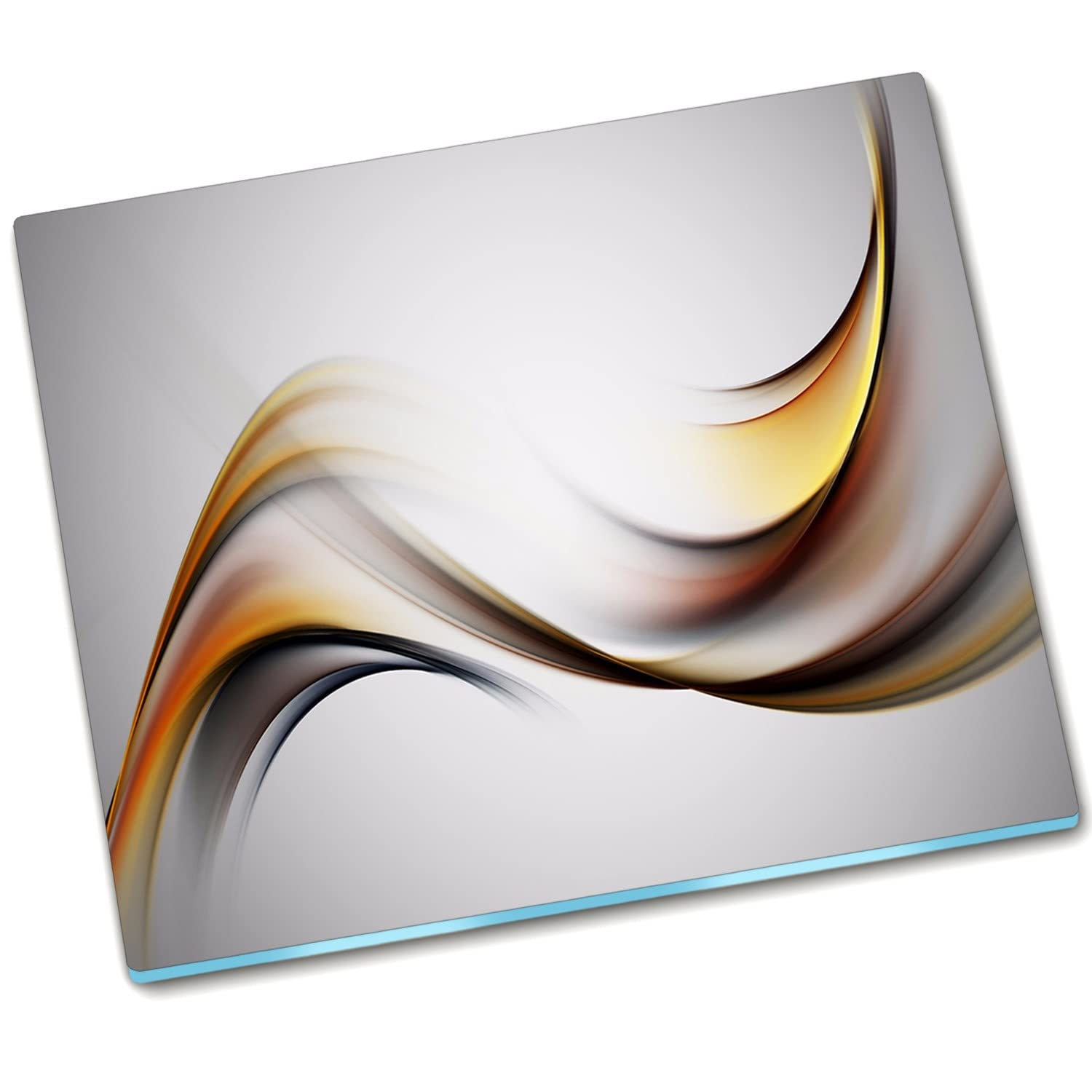 Arbre abstrait sur plaque de protection en verre 60x52 cm Décormat en verre durci haut de gamme