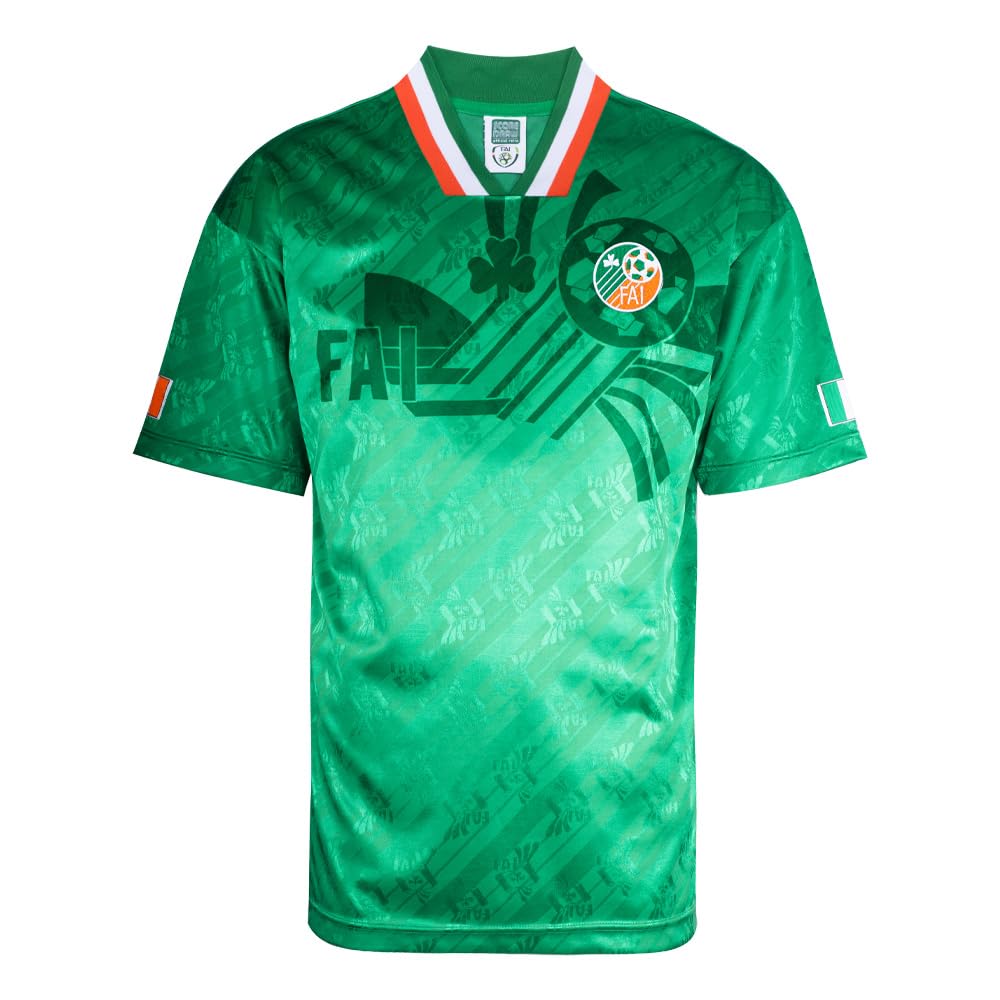Score Draw Ireland 1994 Shirt Green X-Large Polyester