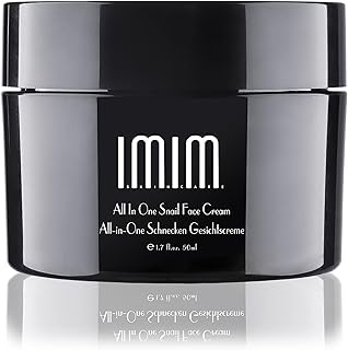 Snail Mucin Face Cream All in One Facial Moisturiser IMIM Snail Secretion Filtrate Hyaluronic Acid & Centella Asiatica Extract Anti-aging Wrinkles Fine Lines 50ml, white, Pack of 1