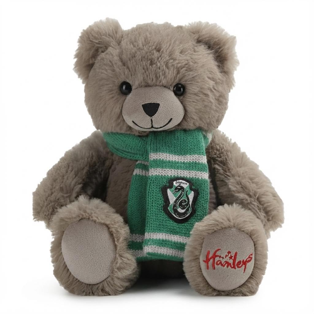 Hamleys Harry Potter Slytherin Bear 25cm Soft Toy for Kids, Stuffed Toys, Plush Toys for 3Y and Above, Grey-image-17