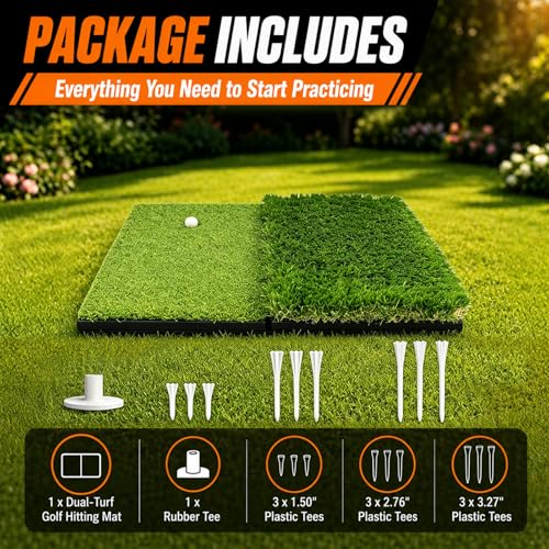 BIRDIEBLAST 10mm Foam Golf Mat