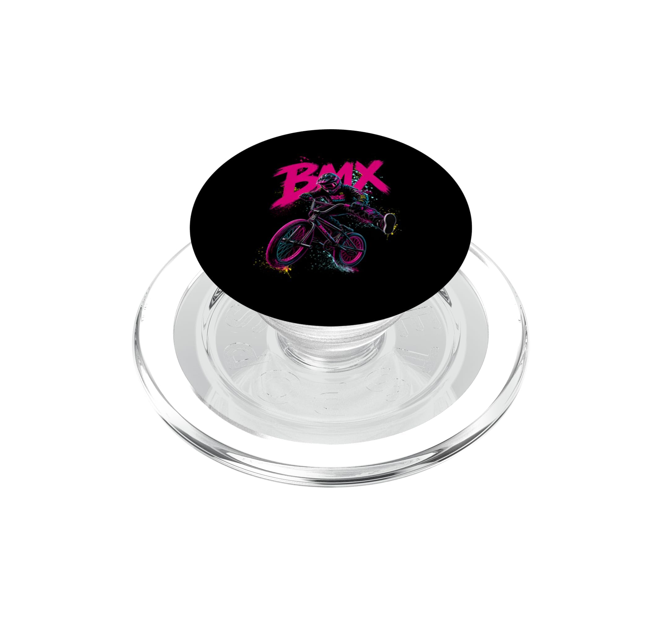 PopGrip MagSafe Cyclisme avec support pliable et design graffiti BMX pour smartphone - 6